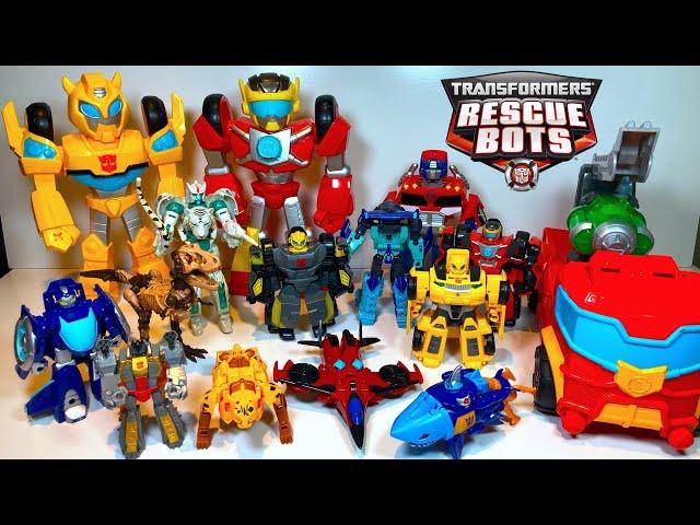 Transformers Rescue Bots Magic Part 4! Watch Hot Shot, Grimlock, Cheetor, and more transform!