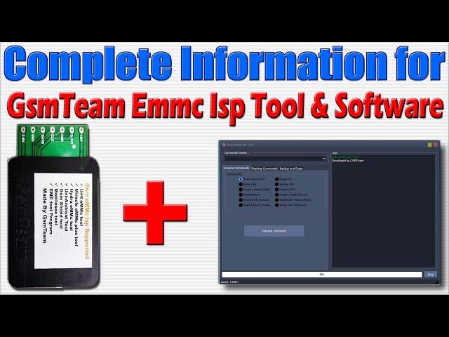 Complete Information for GsmTeam eMMC Isp Tool + Software Activation | Gsm Isp India's Lowest Price