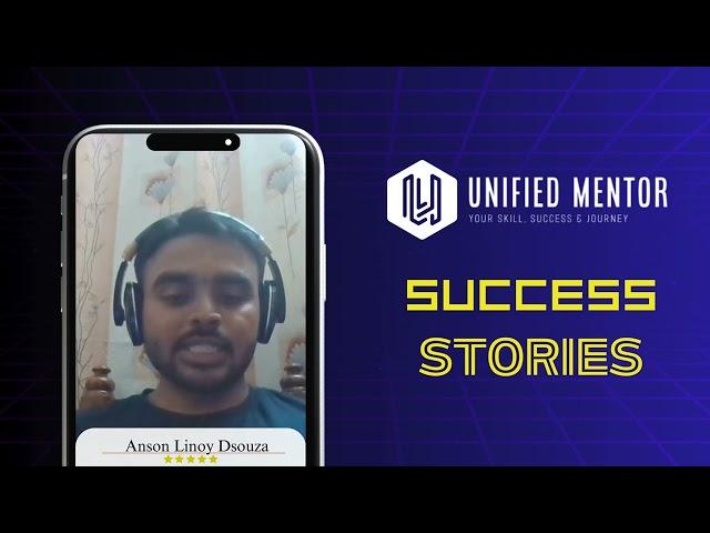 Anson Linoy Dsouza's Internship Experience at Unified Mentor