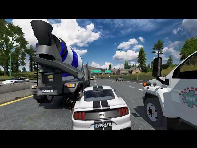 California Highway Free Roam - Ford Mustang 2015 | SimRace Central