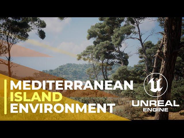 Mediterranean Island Realistic Cinematic in UE5