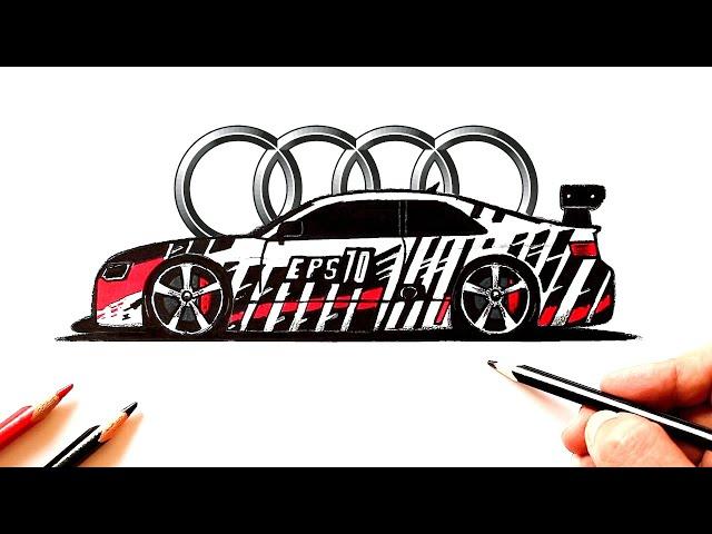 How to draw an Audi | ehedov elnur cars