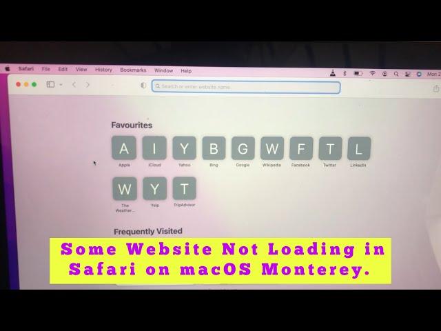 How to Fix Some Website Not Loading/Opening in Safari Browser on Mac.