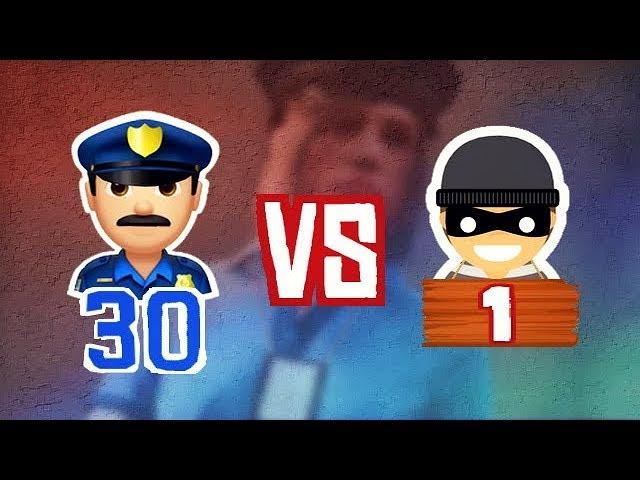 30 POLICIERS VS 1 VOLEUR (GTA 5 Five M)