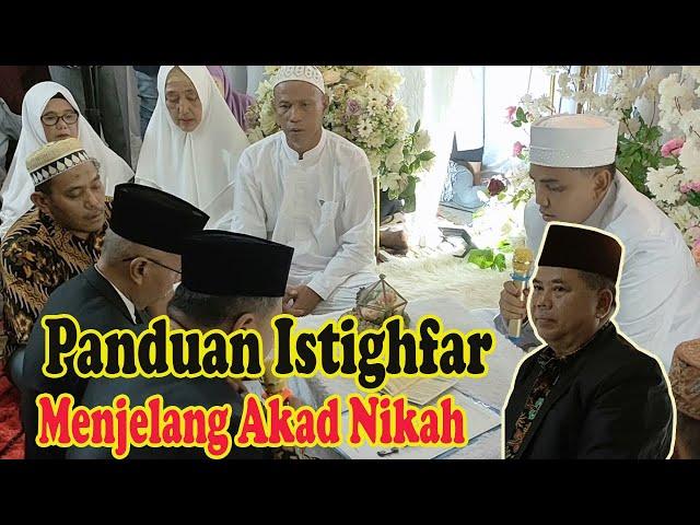 Bacaan Istighfar Sebelum Akad Nikah