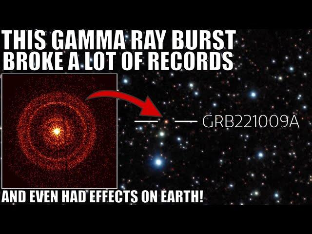 Wow! October 2022 GRB Was So Powerful It Had Effects on Planet Earth