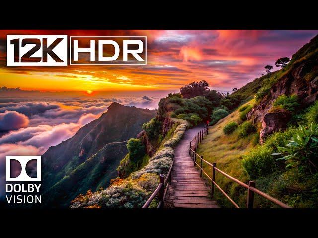 Breathtaking Earth in 12K HDR 120fps Dolby Vision | The Most Stunning Planet Footage #Beautiful #BGM