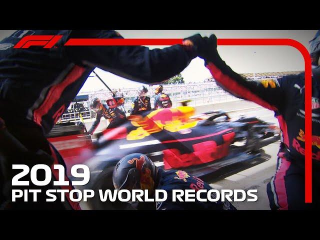 World Record F1 Pit Stops | Red Bull Racing Register The Fastest Pit Stop Three Times!