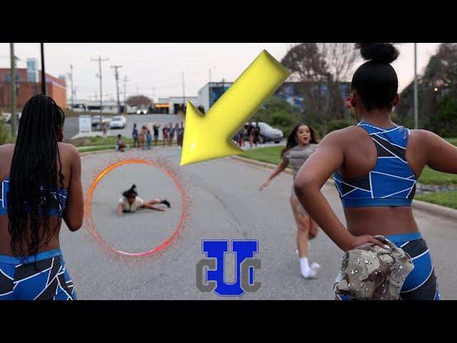 OWCH! SHE BUSTED HER ASS DURING A STREET RACE! | CUC