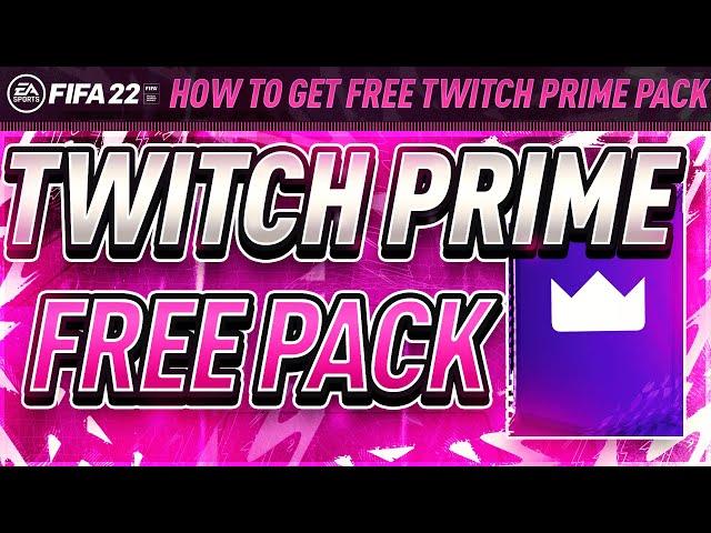 GET *FREE* TWITCH PRIME GAMING PACK FIFA 22! HOW TO GET FREE PACK FIFA 22 ULTIMATE TEAM!