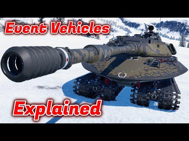 Event Vehicles Explained - Everything You Need To Know [War Thunder]