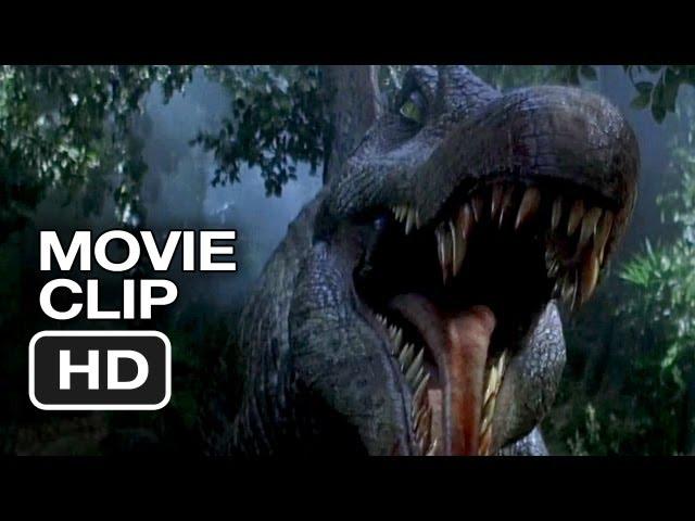 Jurassic Park 3 (2/10) Movie CLIP - Spinosaurus Attack! (2001) HD