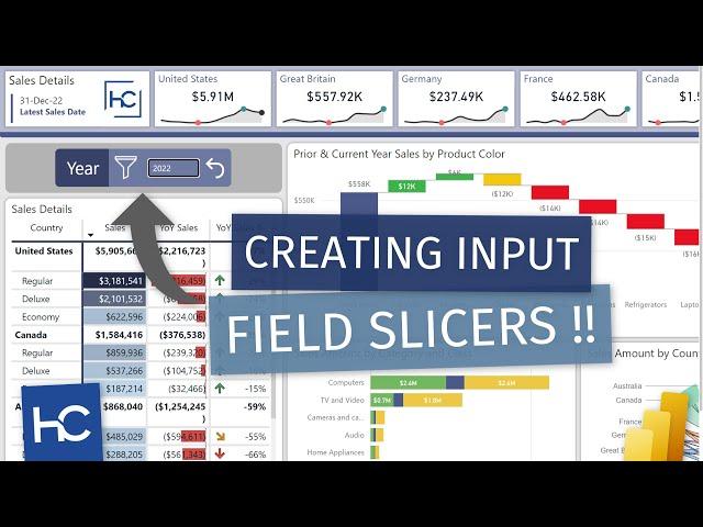 Two Ways to Create Single Value Input Slicers in Power BI!