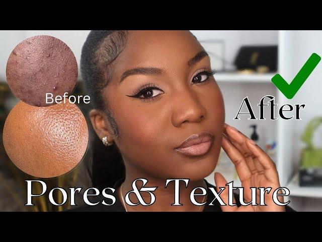 PORES & TEXTURED SKIN? Do This To Achieve A Smooth & Flawless Foundation Base | Makeup For Beginners