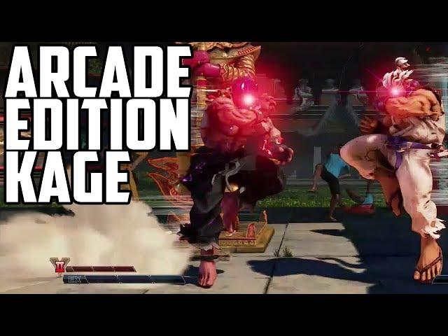 [SFV: AE] KAGE Combo Video (Combo After V-Reversal!)