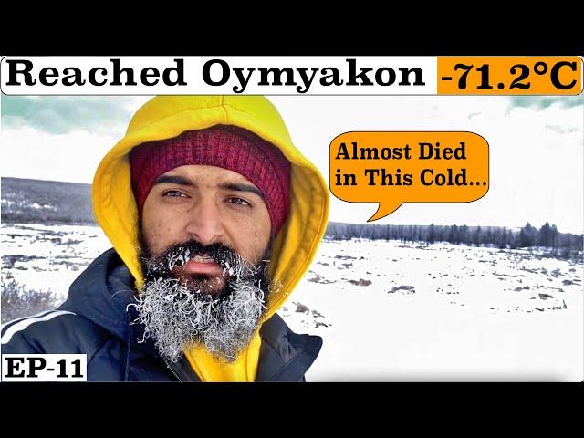 Reached Oymyakon Most Coldest Place on Earth -71.2°C|Punjabi Travel Vlog|Vlog|Yakutia|Sakha Republic