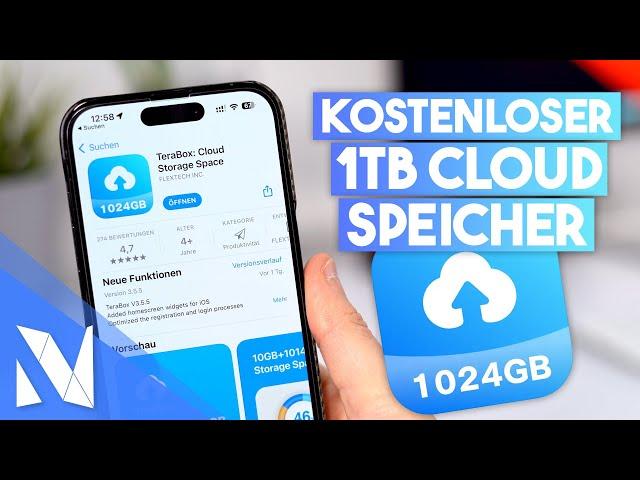 Bis zu 1TB KOSTENLOSER Cloud Speicher mit TeraBox - iOS, Android & Web! | Nils-Hendrik Welk