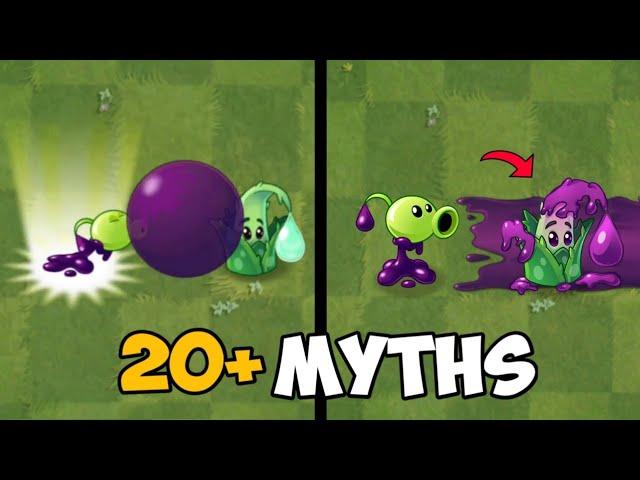 Busting 23 Myths in PvZ 2