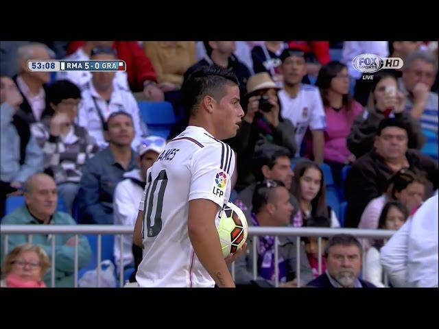 James Rodriguez vs Granada (H) 05/04/2015 by JamesR10