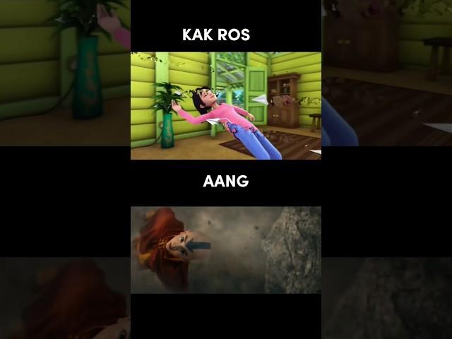 BAKAT TERPENDAM KAK ROS #kakros #aang #upinipin #avatarthelastairbender #shorts #action #foryou