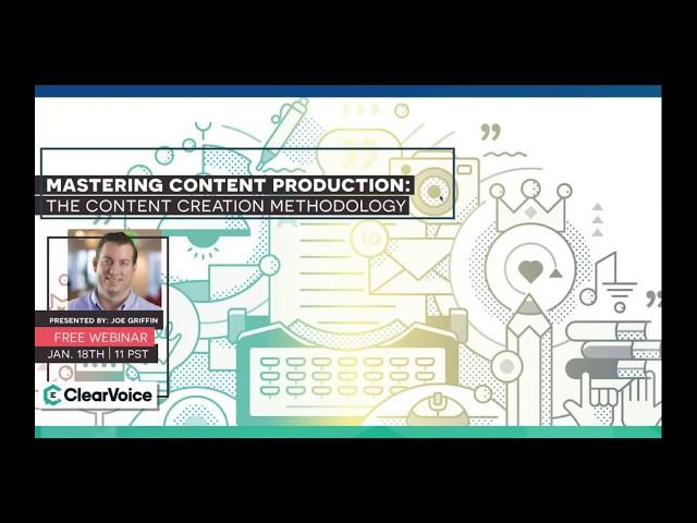 Mastering Content Production: The Content Creation Methodology