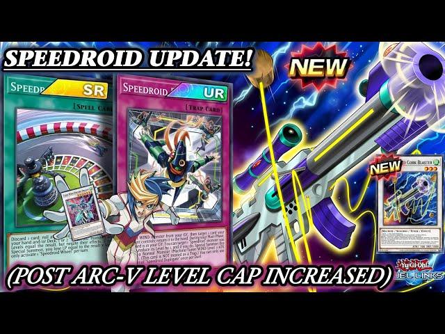 SPEEDROID (POST LEVEL CAP INCREASED) | Searchable Disruption + Speedroid Cork Shooter [DUEL LINKS]