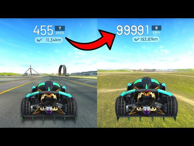 Top 10 Trick to Increase Car Speed in Extreme Car Driving Simulator - Best Car Game Android