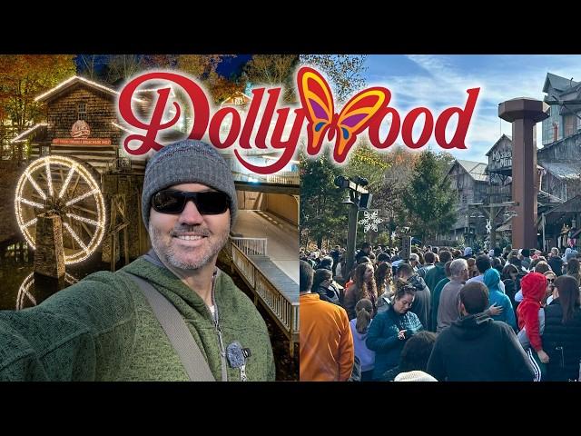 Dollywood Crowd Calendar DECEMBER 2024 | What Rides Are Open When It FREEZES?