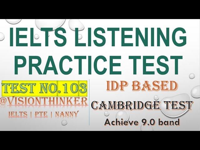 Cambridge Official Guide Book Test 2 Listening Module