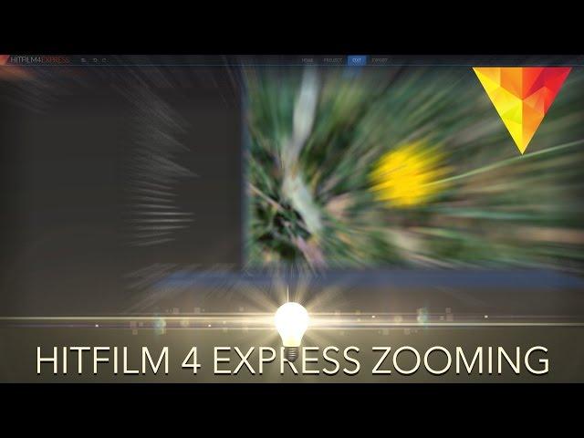 How to Zoom in Hitfilm 4 Express!