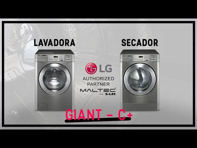 Maltec LG Lavadora e Secador