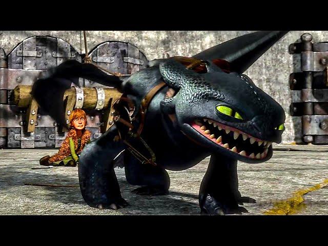 Hiccup VS Dragon Gladiators | How to Train Your Dragon | CLIP