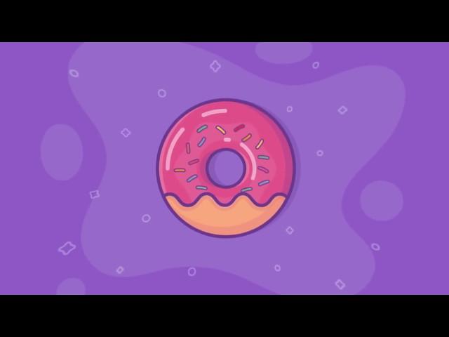 DESIGN PROCESS : DONUTS OUTLINE ILLUSTRATION - ILLUSTRATOR CC