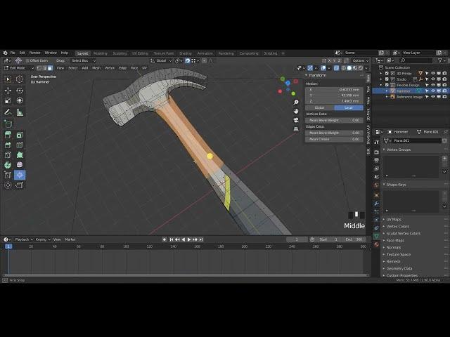 Shrink & Fatten Tool (EXPLAINED) FREE Blender for 3D Printing Course