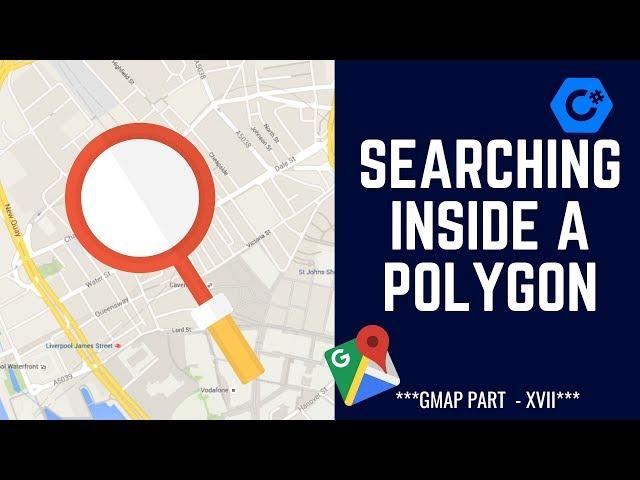 C# GMap | How to Search for a Location inside a Region | GMap - XVII