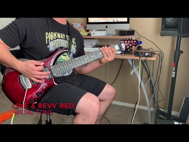 Line 6 Helix REVV GEN RED + Tone Sovereign (METAL)