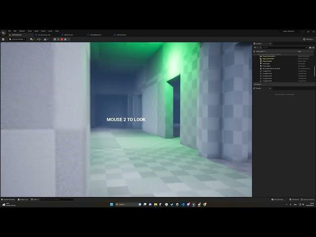 Unreal Engine 5 UI Tutorial Widget with appear disappear  functions