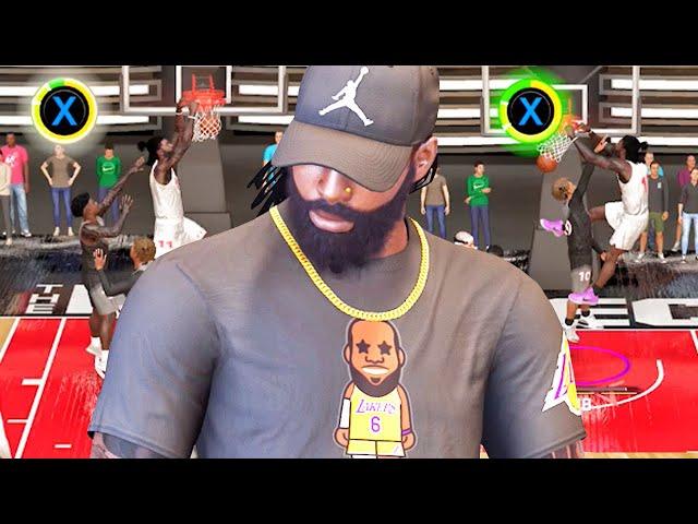 NBA 2K23 Rec Center - POSTER ALLEY-OOP DUNKS! (Inside-Out Scorer) Center Next Gen Gameplay