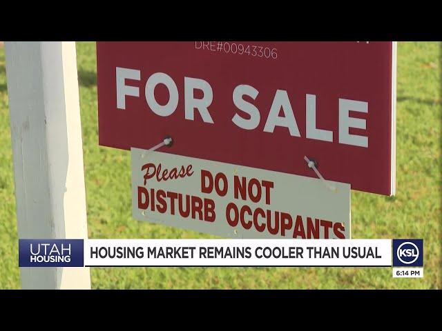 Report: Utah housing market stays cool in June; new listings down 30%