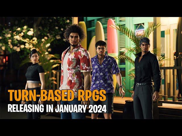 Top Best Turn-Based RPGs Releasing in January 2024