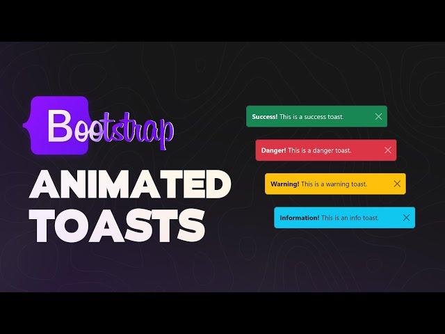 Toast Notifications in Bootstrap 5