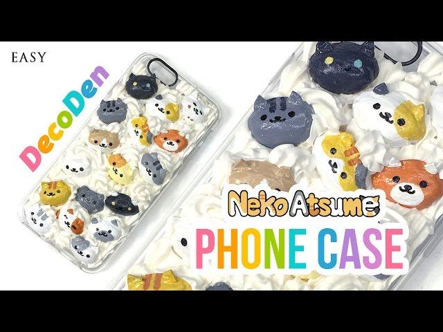 DIY Phone Case!! Adorable Neko Atsume DecoDen DIY