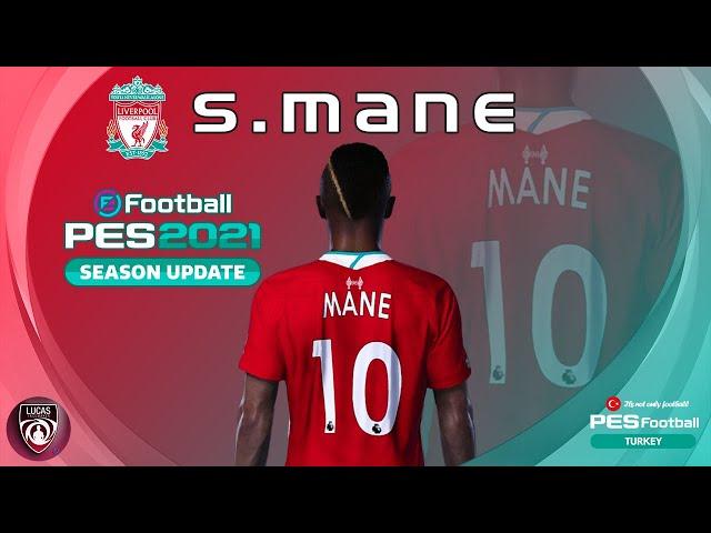 PES 2021 Sadio Mane | #Face | Liverpool | PES 2020 [PC]