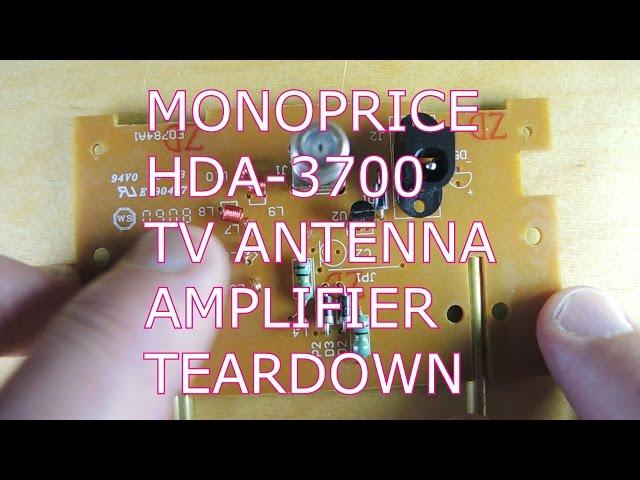 Monoprice HDTV Teardown.  Silicon, Antennas...