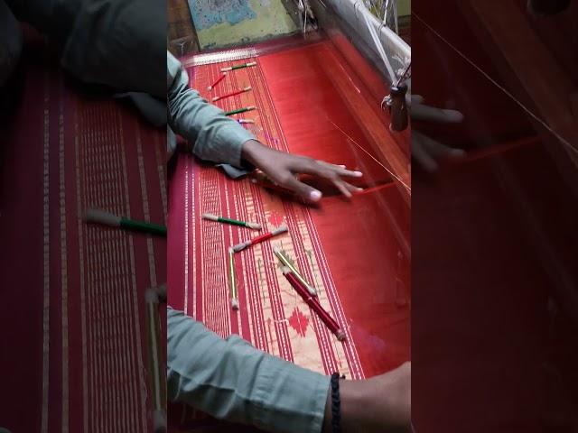 Art Of Paithani Silk Saree Making #traditional #wear #paithani #silk #saree