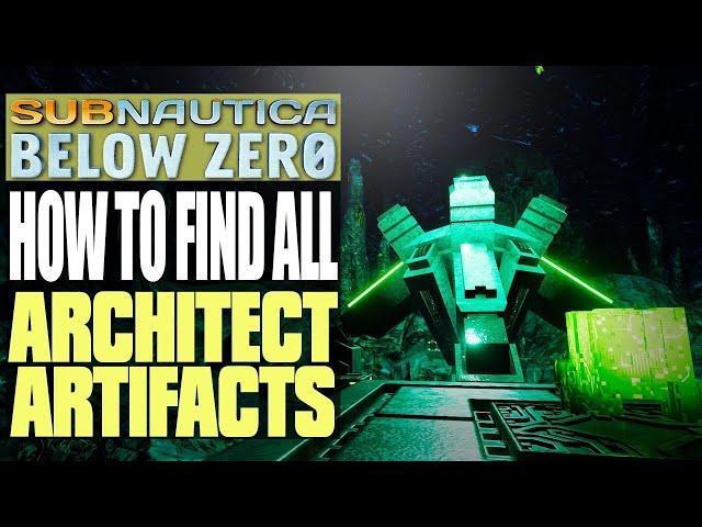 Every Architect Artifact Location  Subnautica Below Zero Guide (Scan to find interesting Unlocks!)