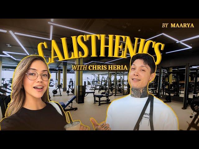 Calisthenics with Chris Heria #workout #vlog