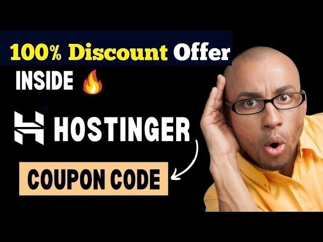 Hostinger Coupon Code | hostinger coupon code today | hostinger coupon