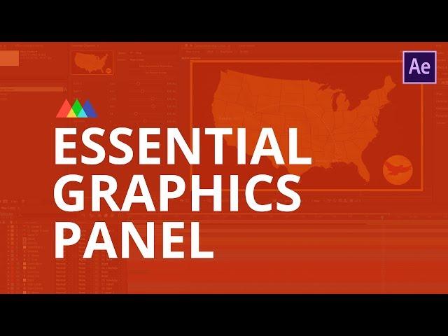 The Essential Graphics Panel in After Effects and Premiere