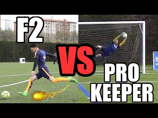 EPIC BATTLE | F2 VS PRO KEEPER!